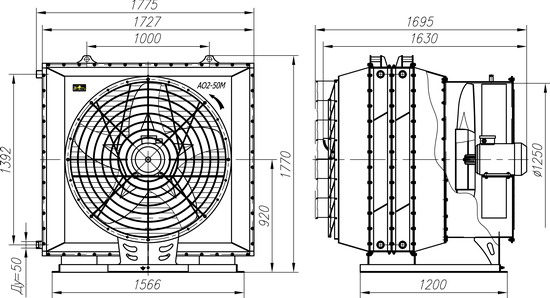 агрегата АО2-50