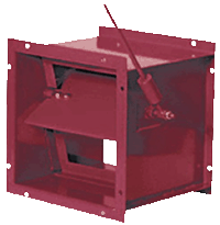 КЛАПАНЫ ОБРАТНЫЕ ОГНЕЗАДЕРЖИВАЮЩИЕ (А3Е 073, А3Е 074, А3Е 075) С ПРЕДЕЛОМ ОГНЕСТОЙКОСТИ 0,5 Ч (СЕРИЯ 5.904-42)