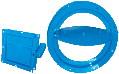 КЛАПАНЫ ОБРАТНЫЕ ОБЩЕГО НАЗНАЧЕНИЯ КРУГЛОГО (КО) И ПРЯМОУГОЛЬНОГО СЕЧЕНИЯ (КОп) (СЕРИЯ 5.904-41)