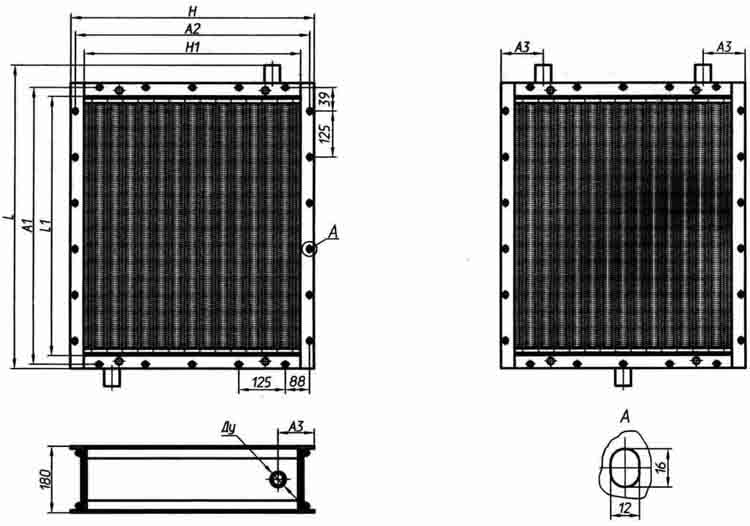 Габаритные и присоединительные размеры