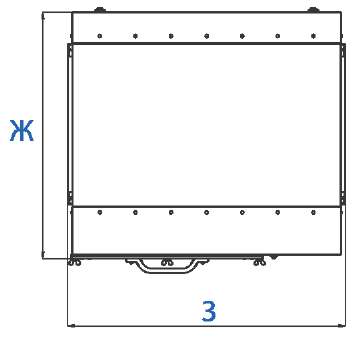 Габаритные и присоединительные размеры