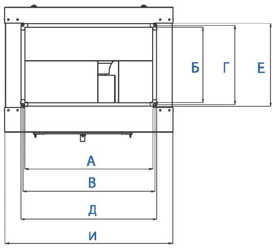 Габаритные и присоединительные размеры